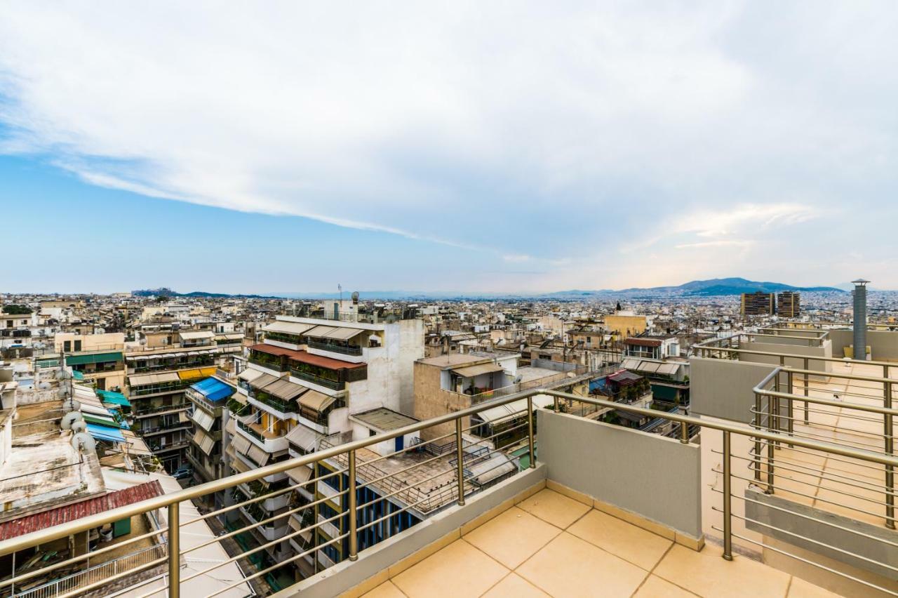 Patissia Apartment Atenas Exterior foto